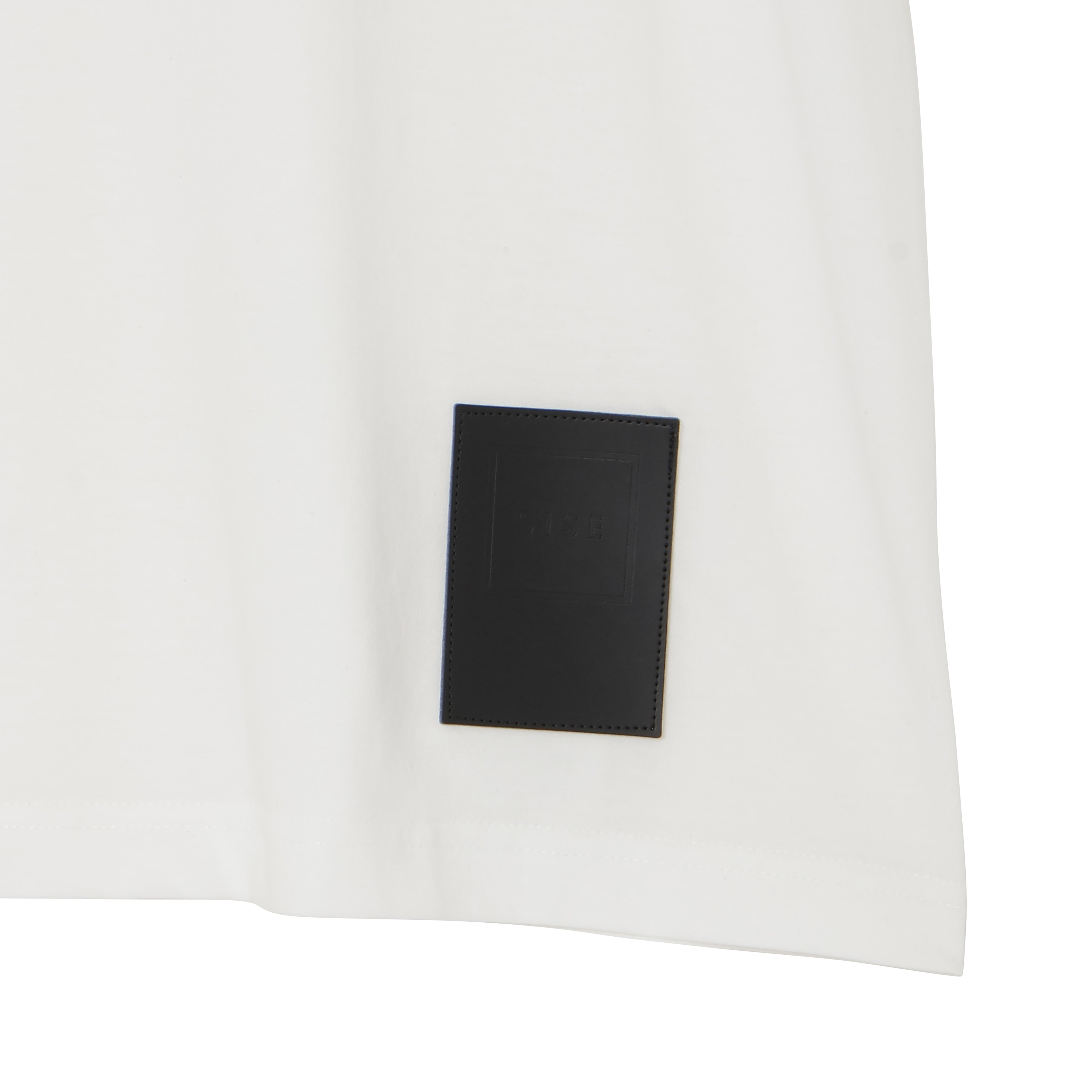 LOGO PATCH T-SHIRTS (WHITE)
