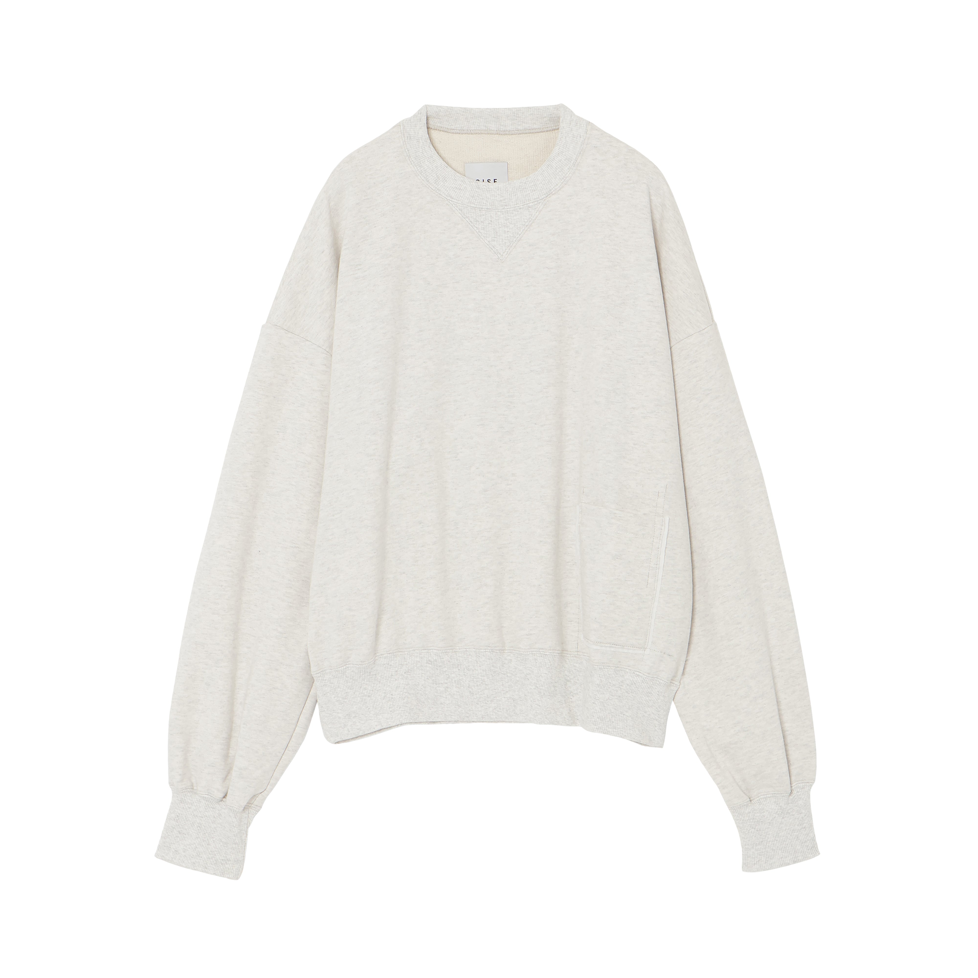 25AW CREW POCKET SWEAT (OATMEAL)