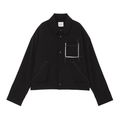 25AW STECHING BLOUSON (BLACK)