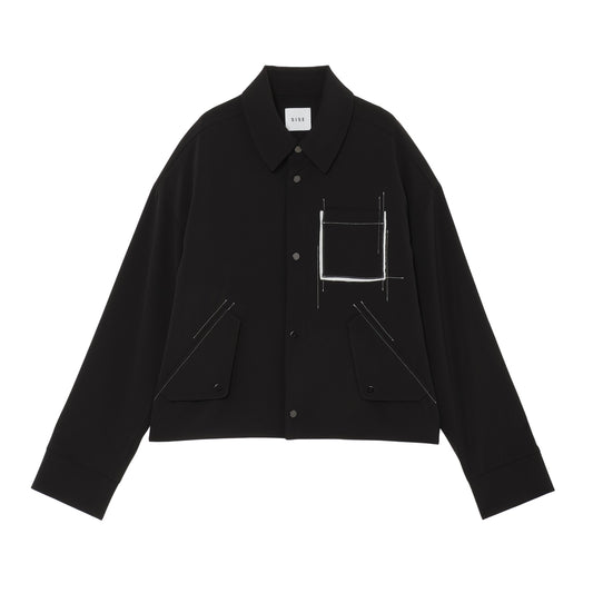 25AW STECHING BLOUSON (BLACK)