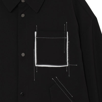 25AW STECHING BLOUSON (BLACK)