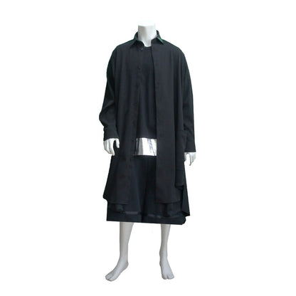 24AW  LONG SHIRTS BLACK