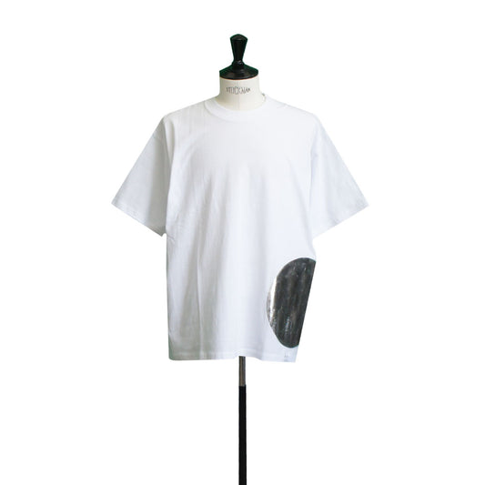 25SS SILVER CIRCLE T-SHIRTS WHITE