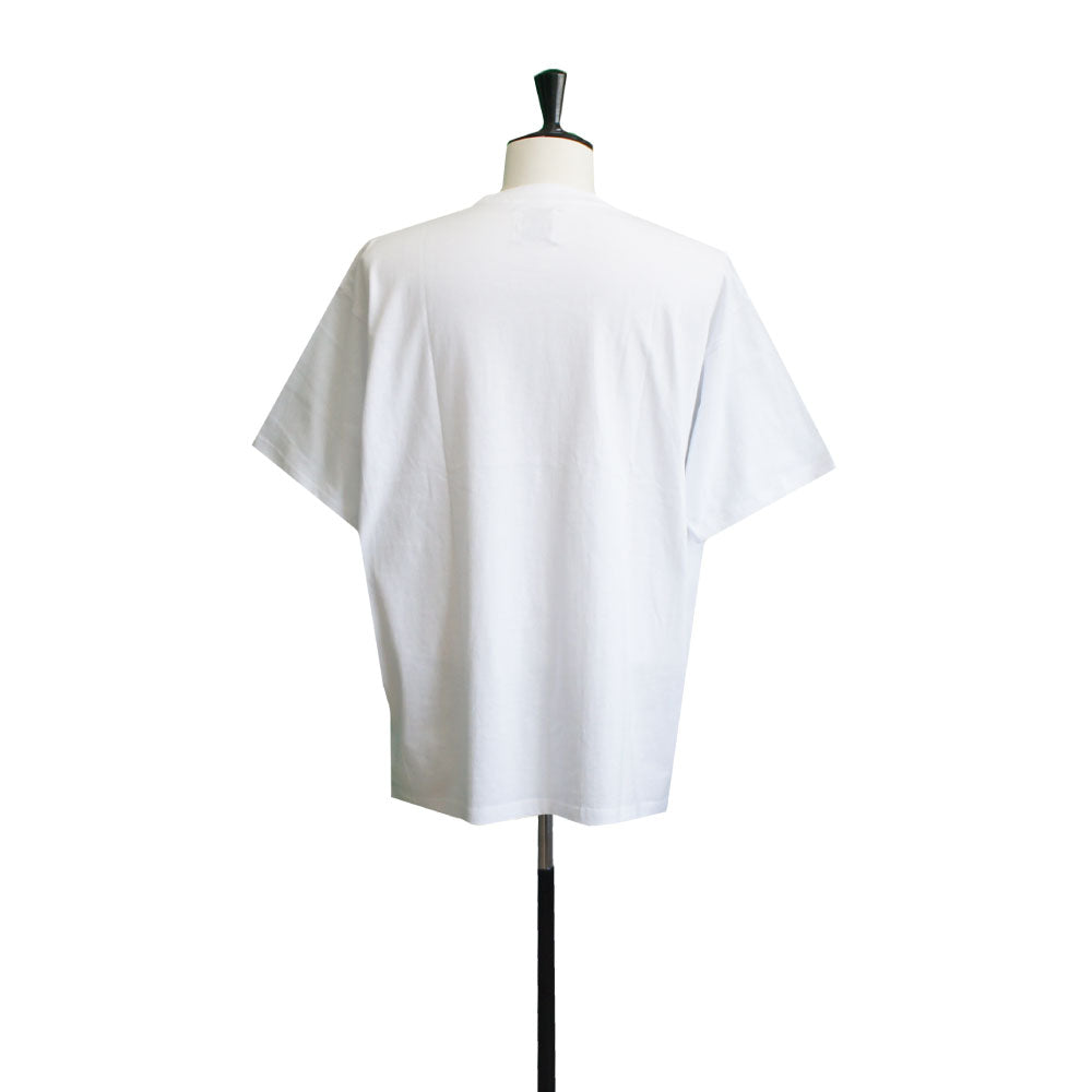 25SS SILVER CIRCLE T-SHIRTS WHITE