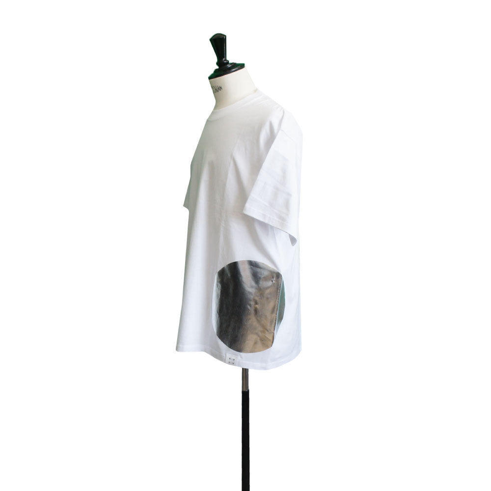 25SS SILVER CIRCLE T-SHIRTS WHITE