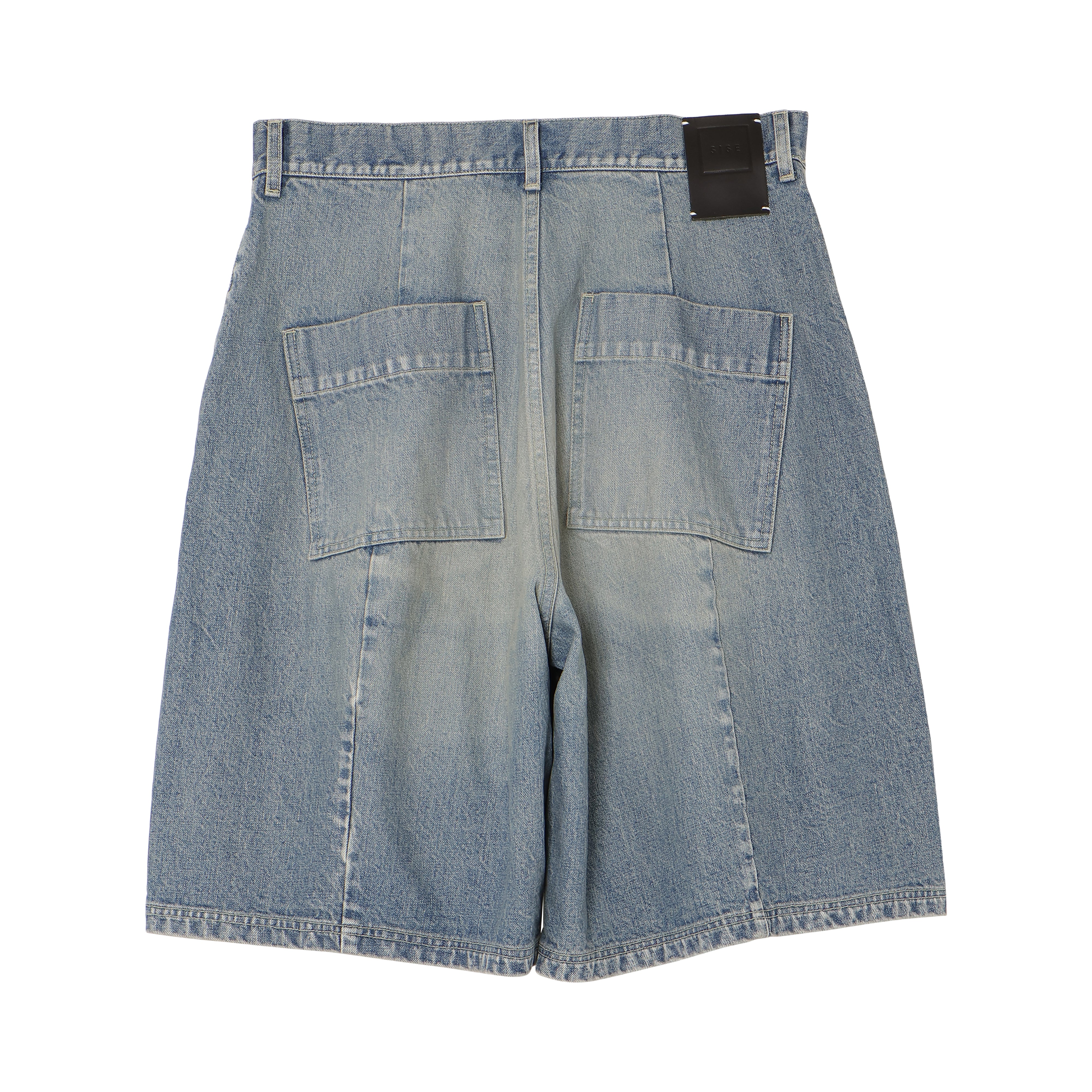 26SS DENIM BARREL HARF PANTS (DENIM)