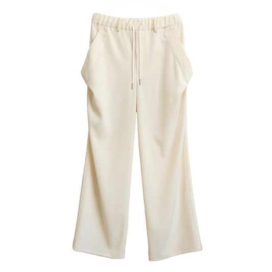 25SS WIDE DROP POCKET PANTS (TWILL TWIMY)WHITE