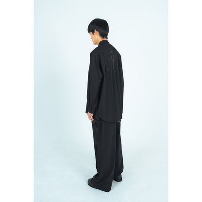 25AW STECHING SHIRTS (BLACK)