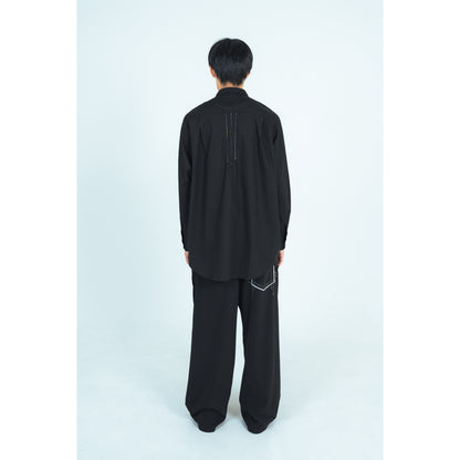 25AW STECHING SHIRTS (BLACK)