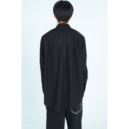 25AW STECHING SHIRTS (BLACK)