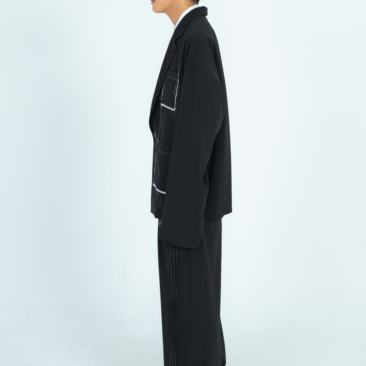 25AW STITCHING JACKET (BLACK)