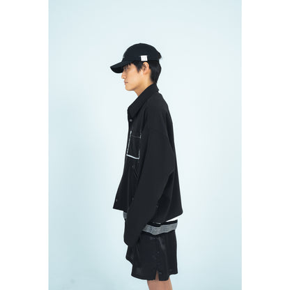 25AW STECHING BLOUSON (BLACK)
