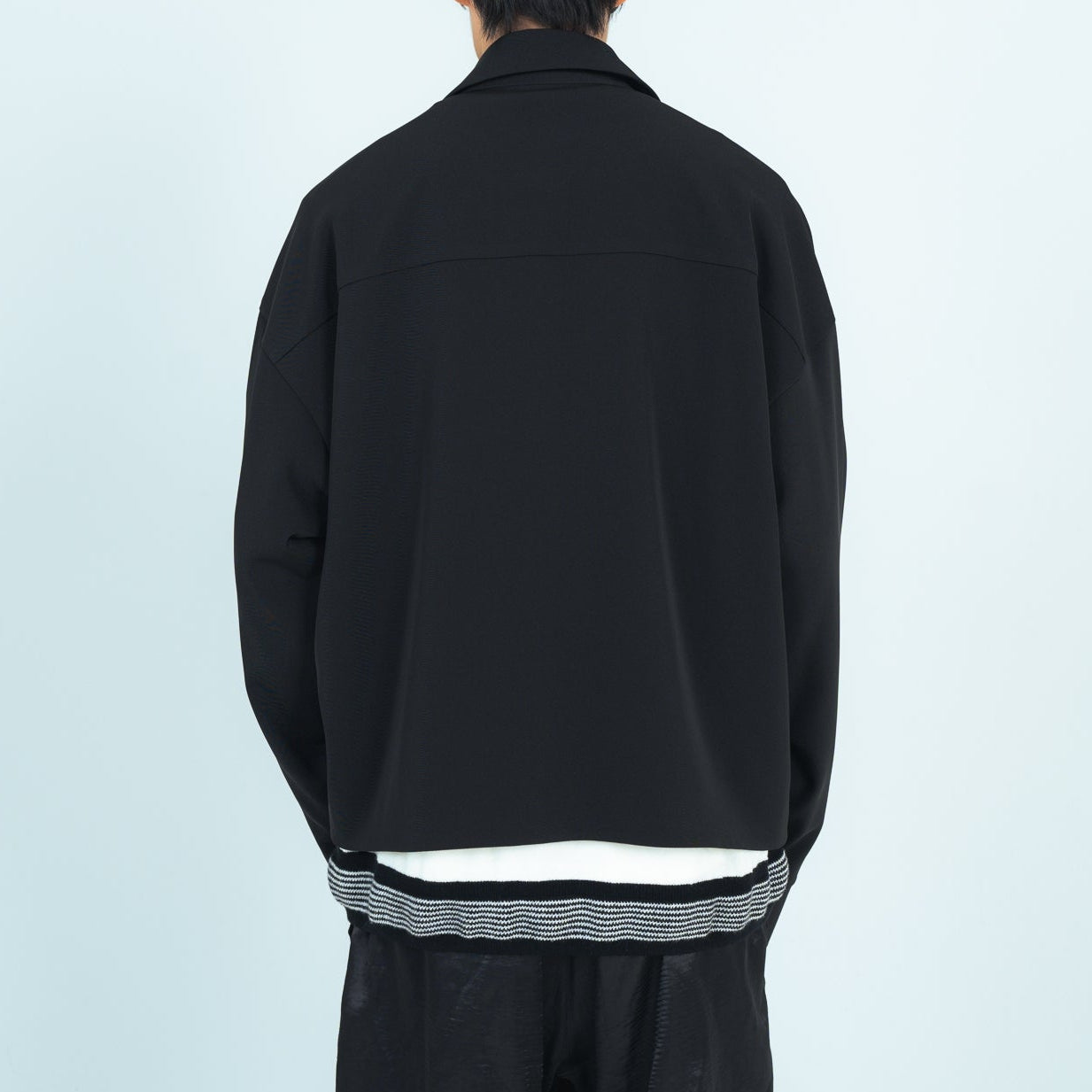 25AW STITCHING BLOUSON (BLACK)
