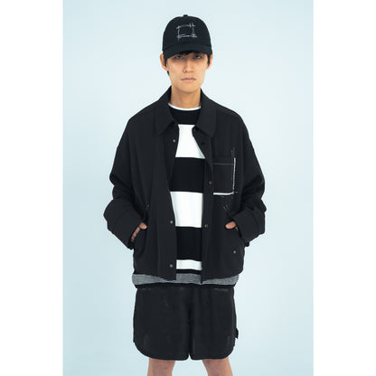 25AW STECHING BLOUSON (BLACK)