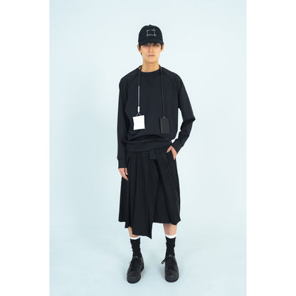 【UNKNOWN PRODUCTS x SISE】 COLLABORATION SMALL LEATHER GOODS (BLACK/WHITE)