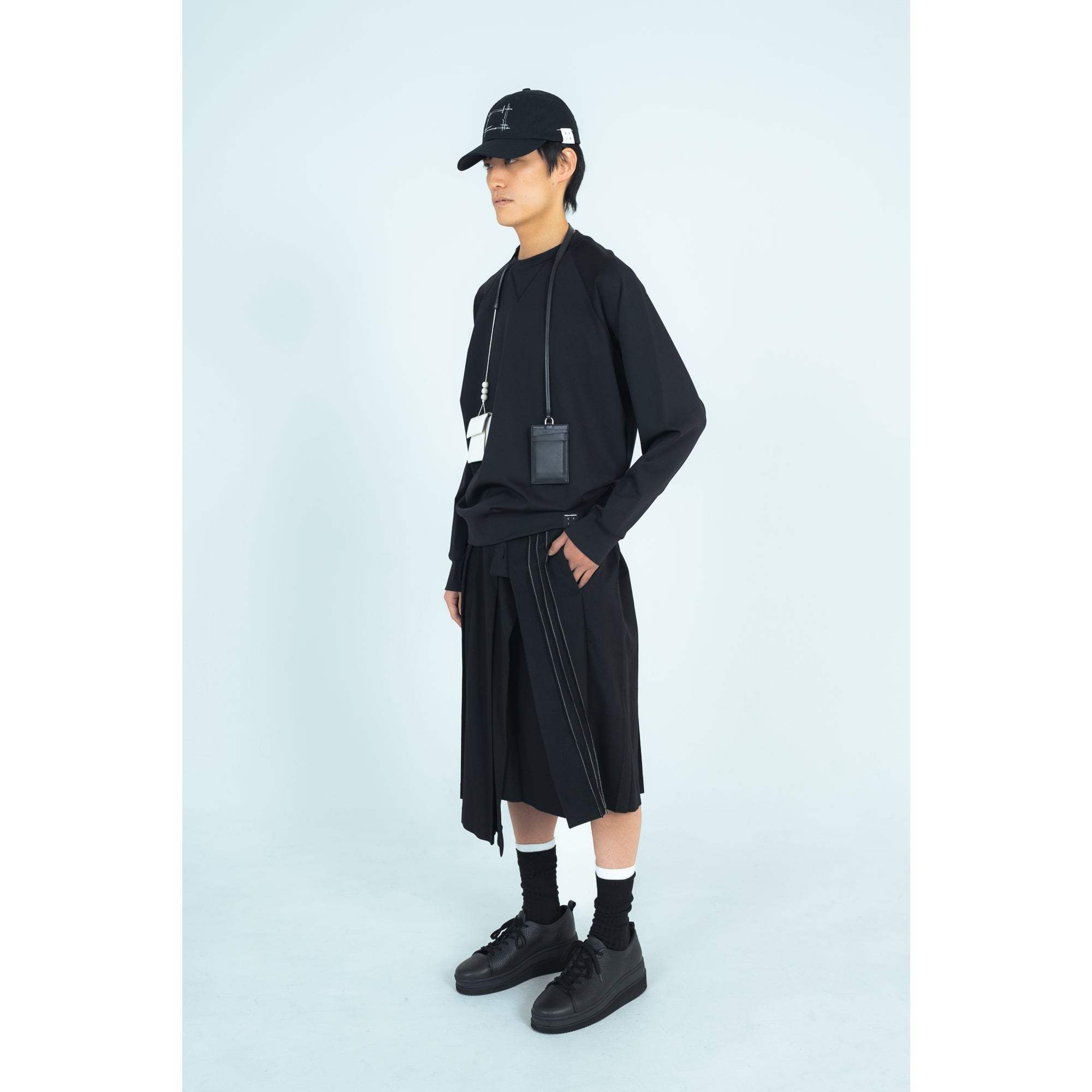 25AW WRAP SKIRT (BLACK)