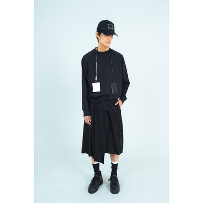 【UNKNOWN PRODUCTS x SISE】 COLLABORATION SMALL LEATHER GOODS (BLACK/WHITE)