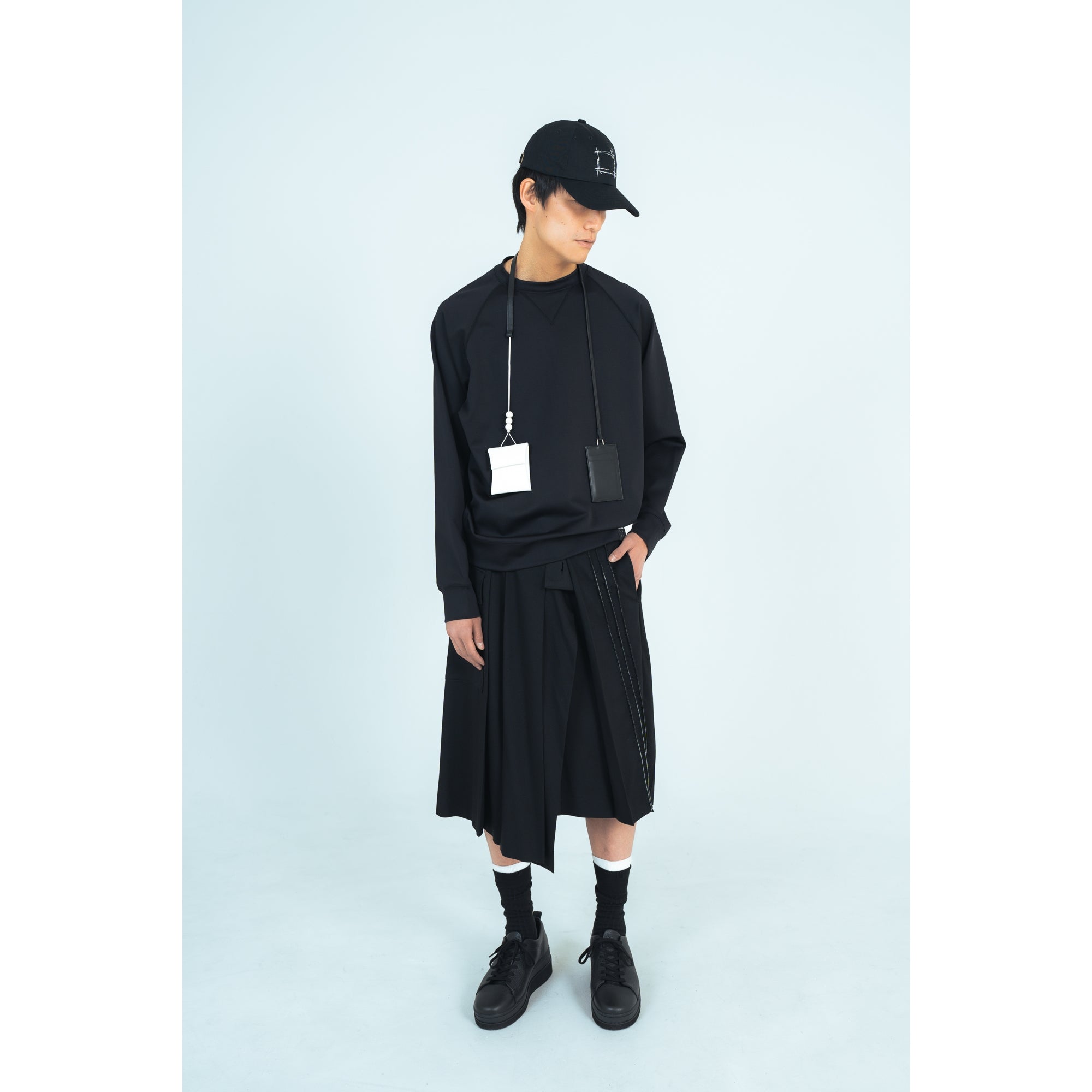 25AW WRAP SKIRT (BLACK)