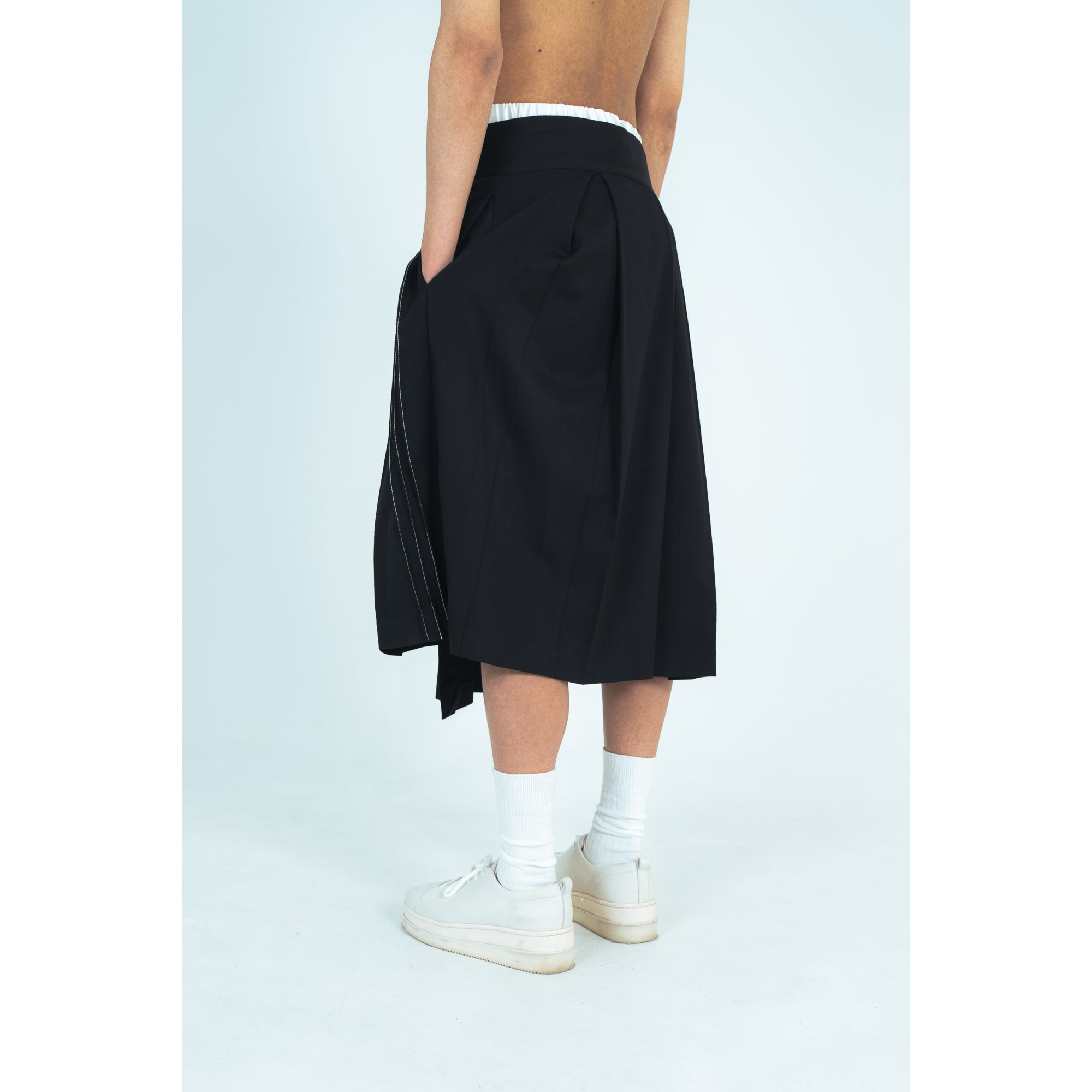 25AW WRAP SKIRT (BLACK)