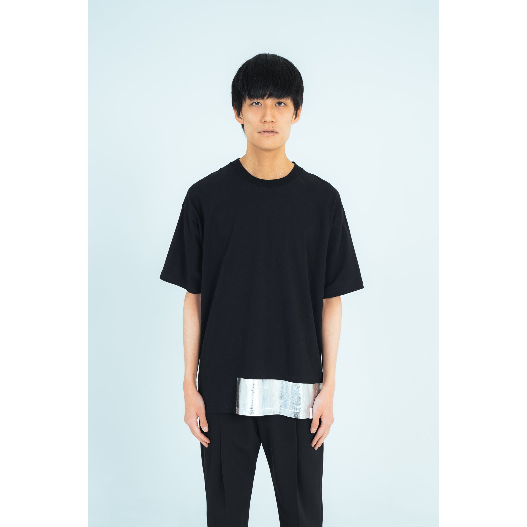 SILVER T-SHIRTS (BLACK)