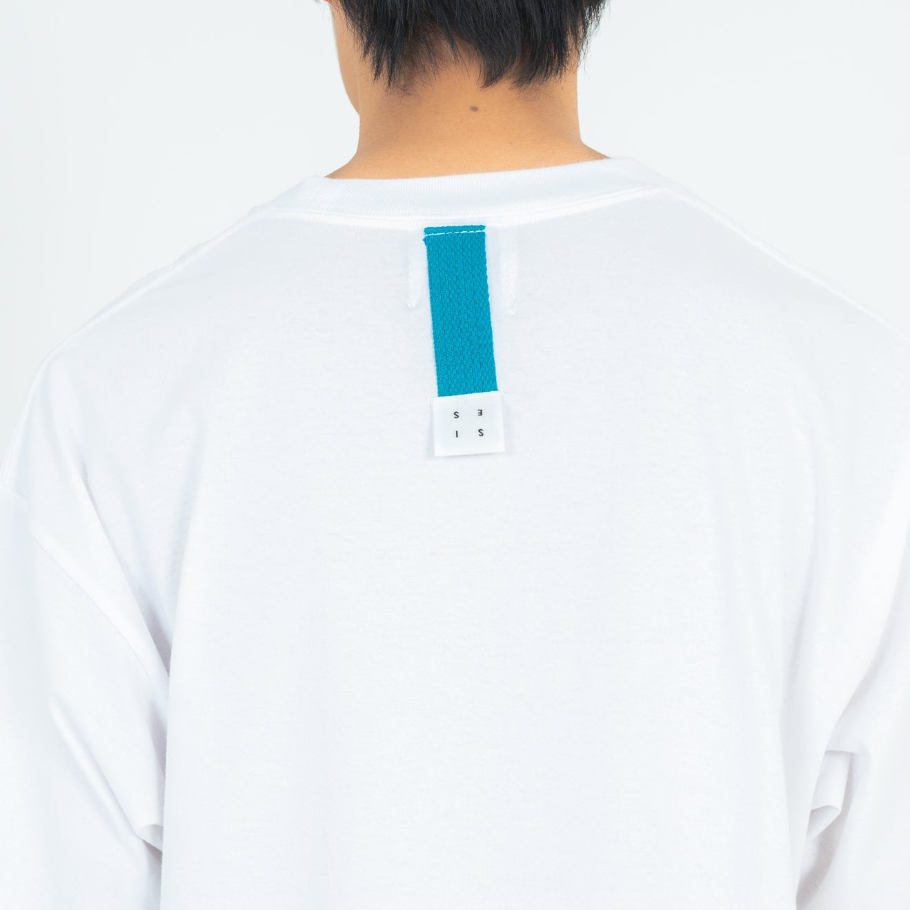 BACK TAPE T-SHIRTS (WHITE)