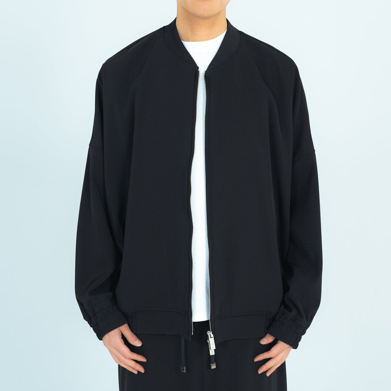 BALLOON BLOUSON (TWILL TWIMY) BLACK