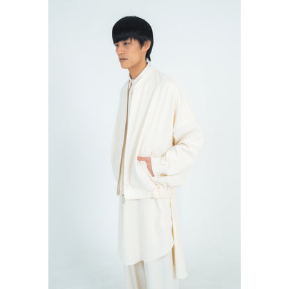BALLOON BLOUSON (TWILL TWIMY) WHITE