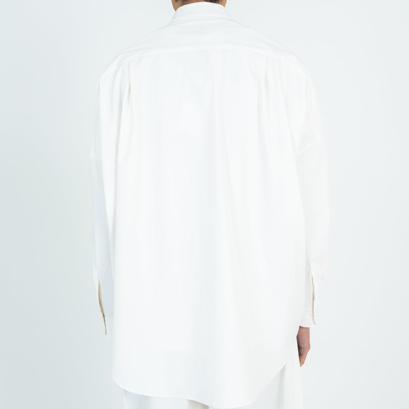 BALLOON SHIRTS  (RECYCLING FAB.) WHITE