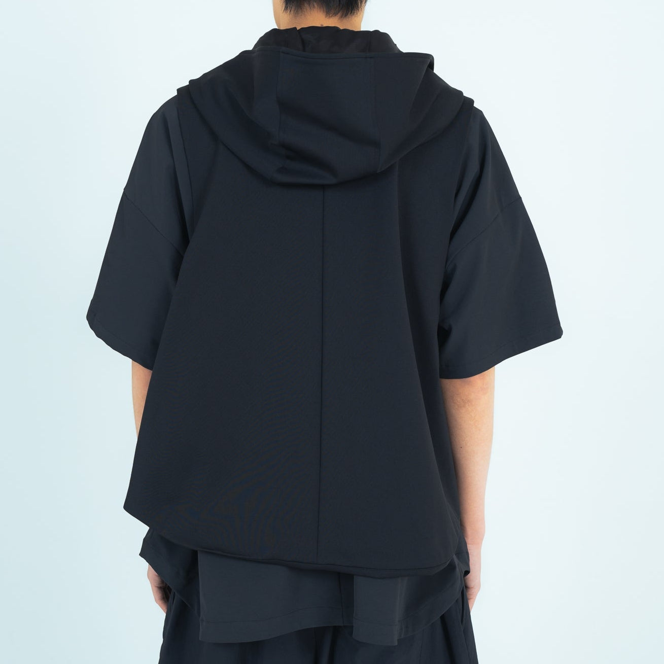 25SS HOODIE VEST (BLACK)