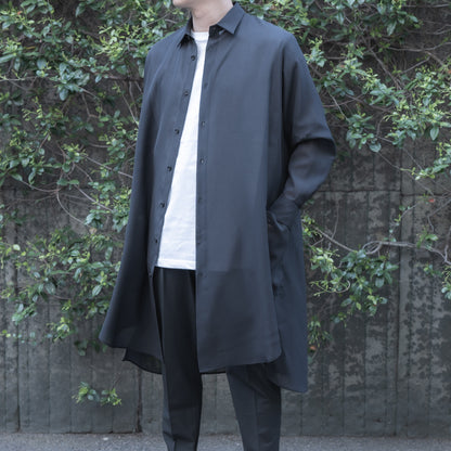 SUMMER LONG SHIRTS (BLACK)