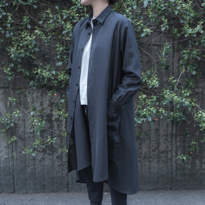 SUMMER LONG SHIRTS (BLACK)