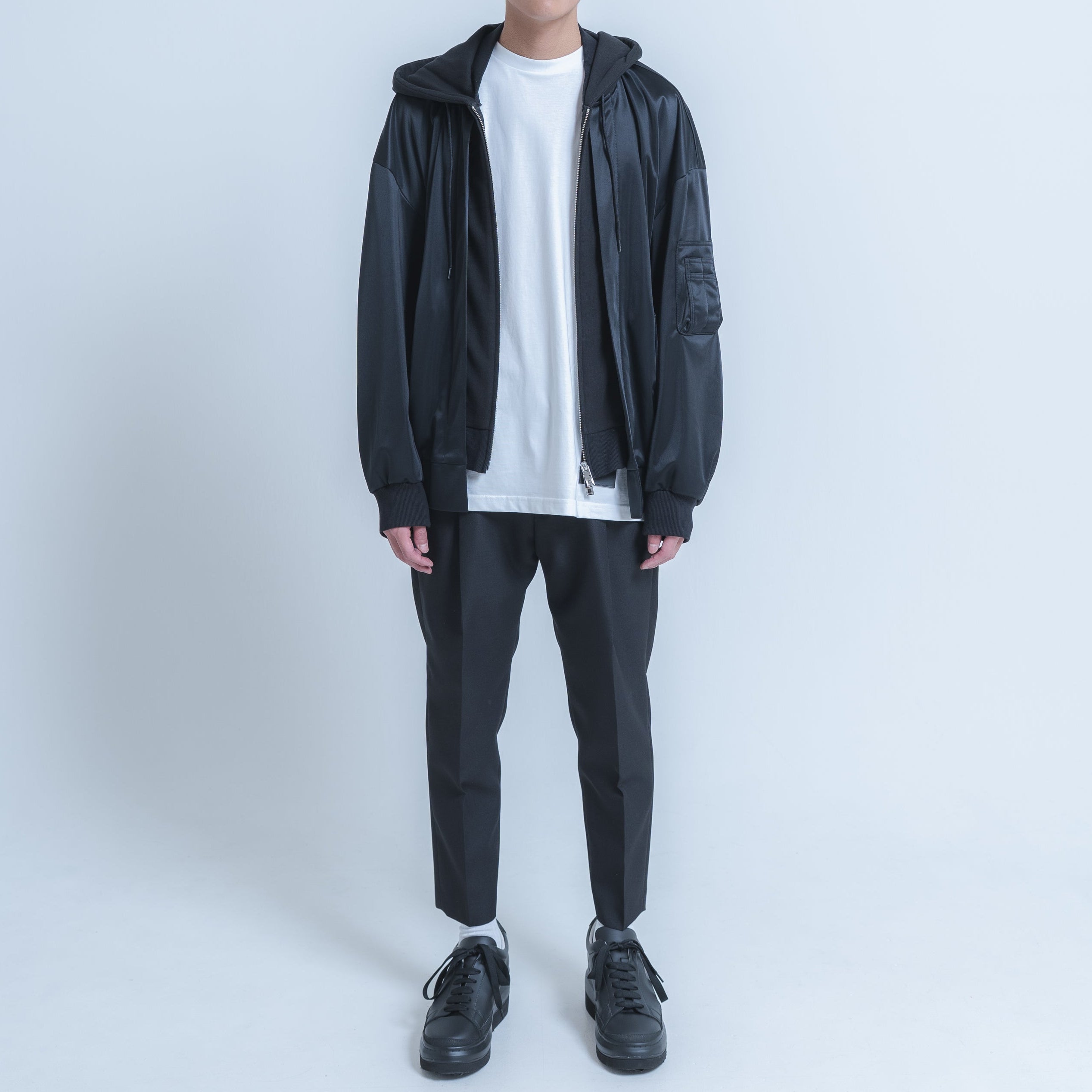 25AW COMBINATION BLOUSON (BLACK)