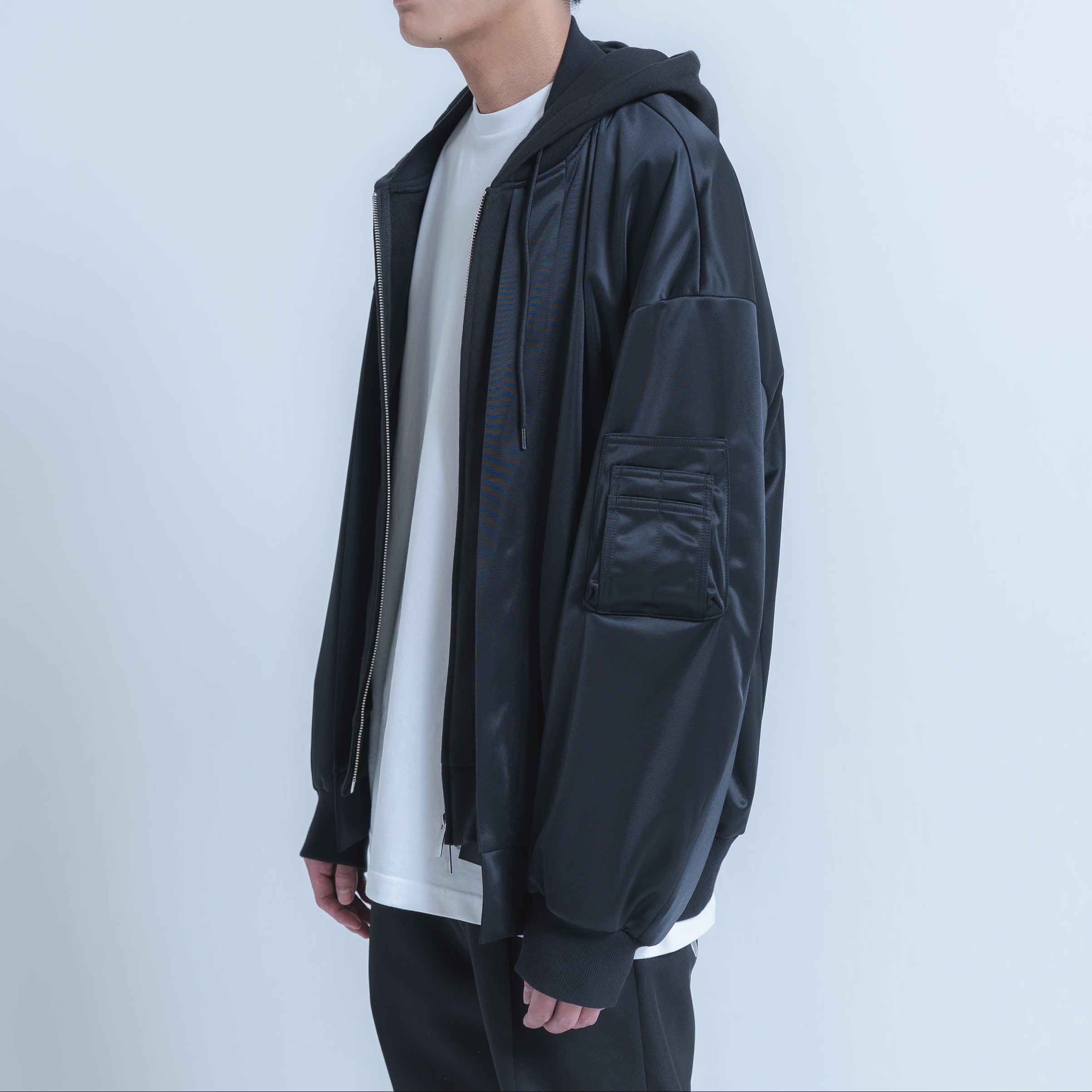 25AW COMBINATION BLOUSON (BLACK)