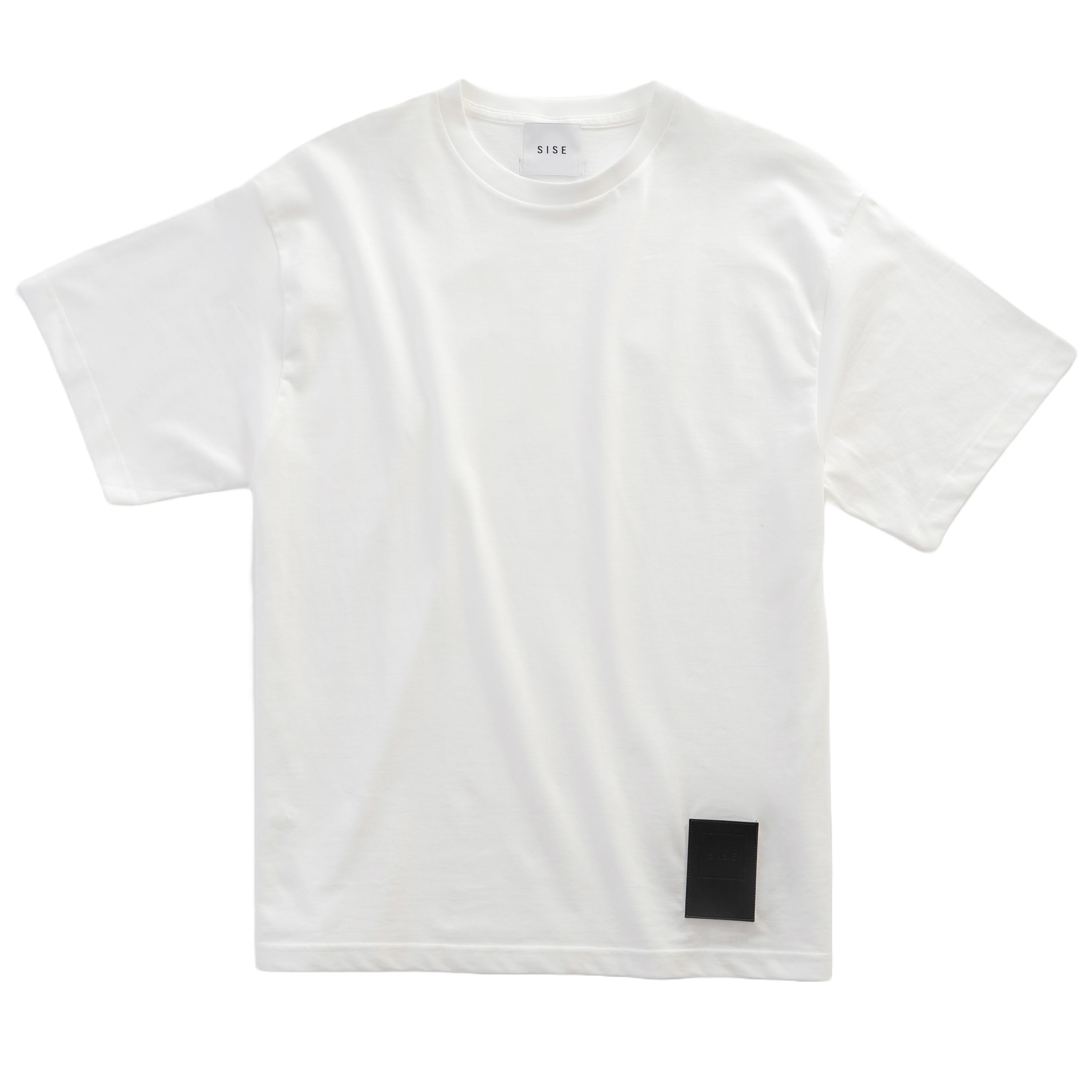 LOGO PATCH T-SHIRTS (WHITE)