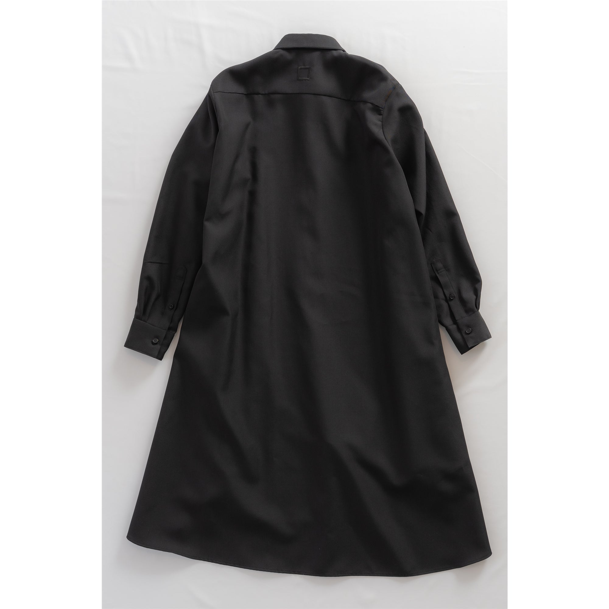 LONG SHIRTS (WOOL MIX) BLACK