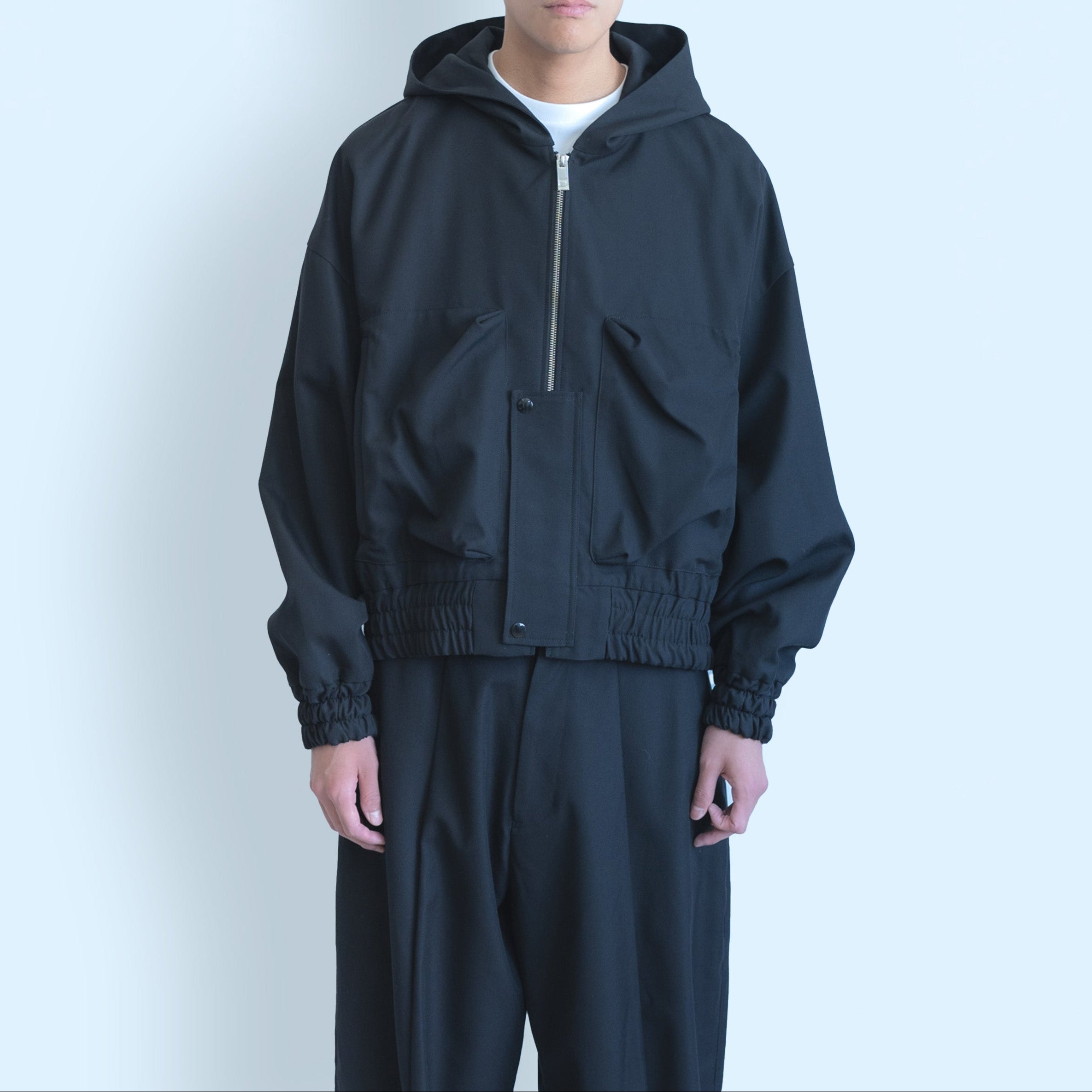 26SS HOODIE BLOUSON (BLACK)