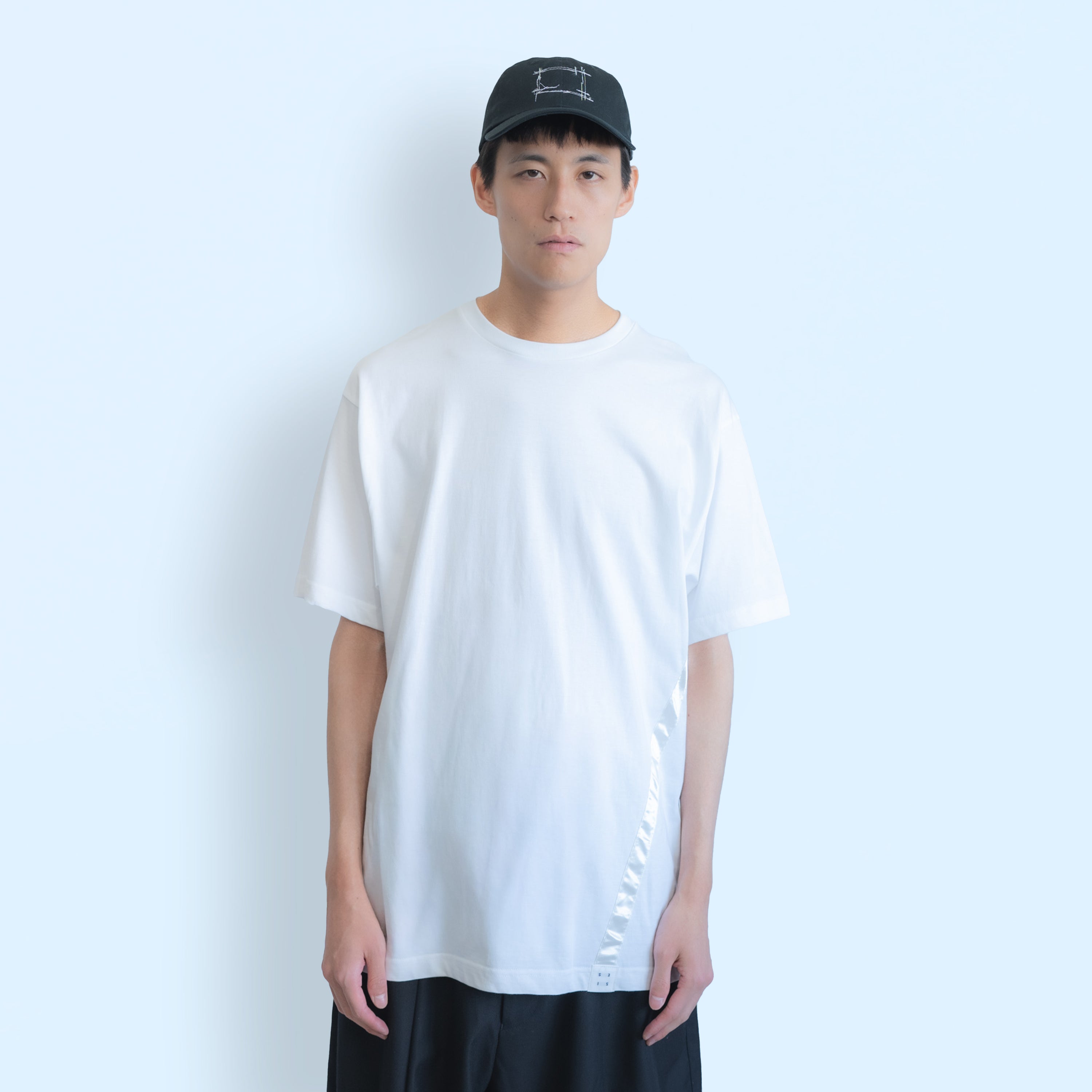 LINE T-SHIRTS (WHITE)