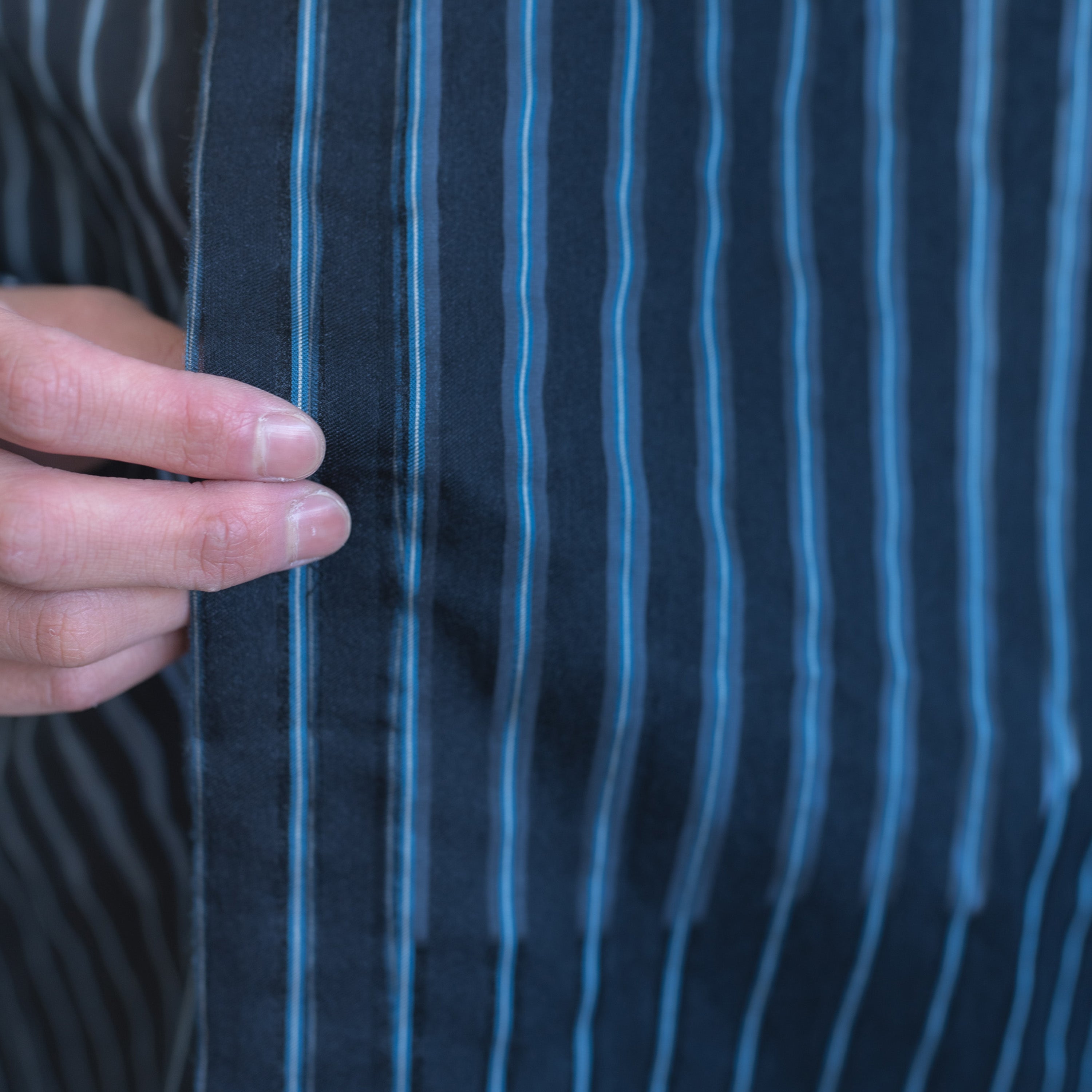 26SS BALLOON SHIRTS (BLACK/BLUE)