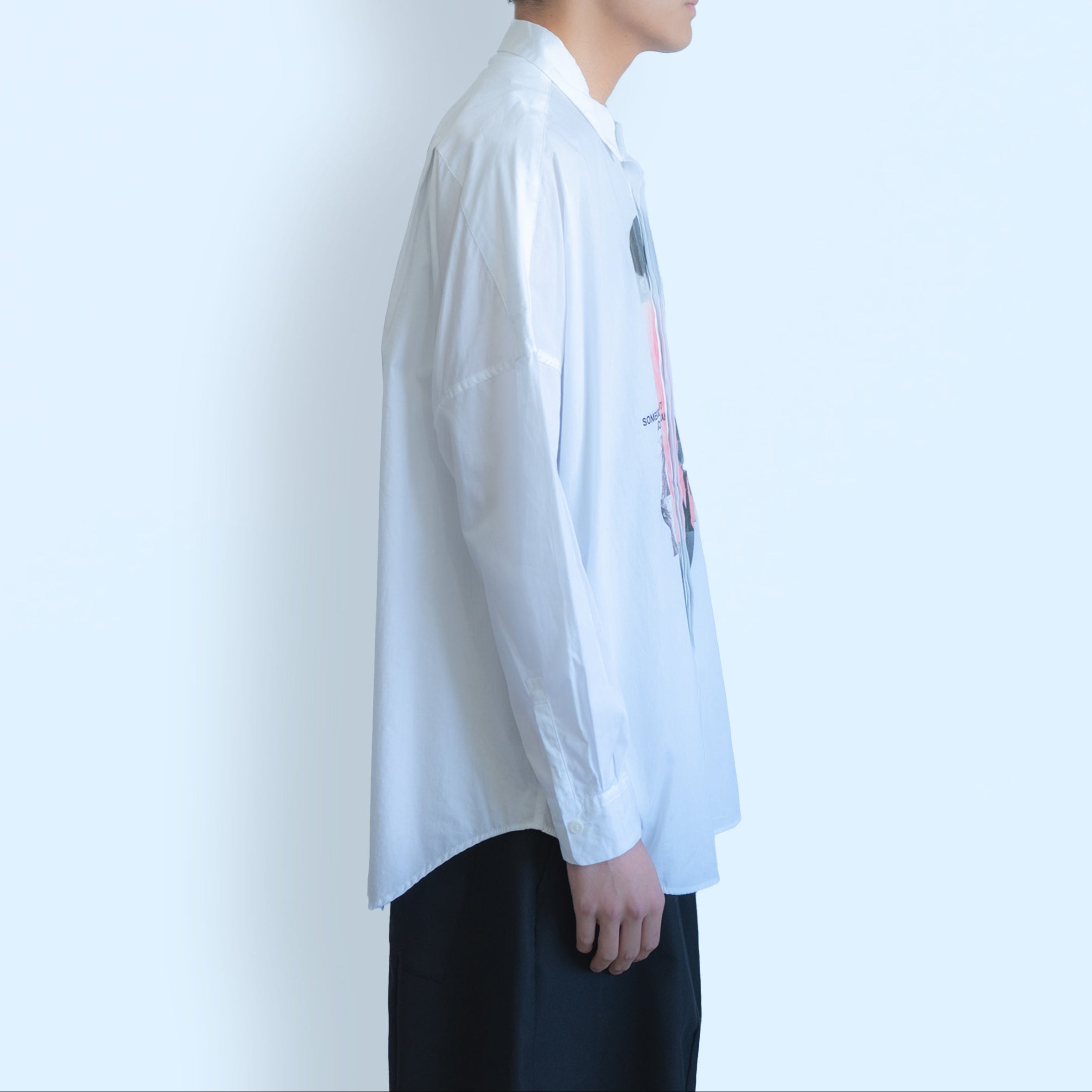 26SS PRINT BALLOON SHIRTS (BLACK)