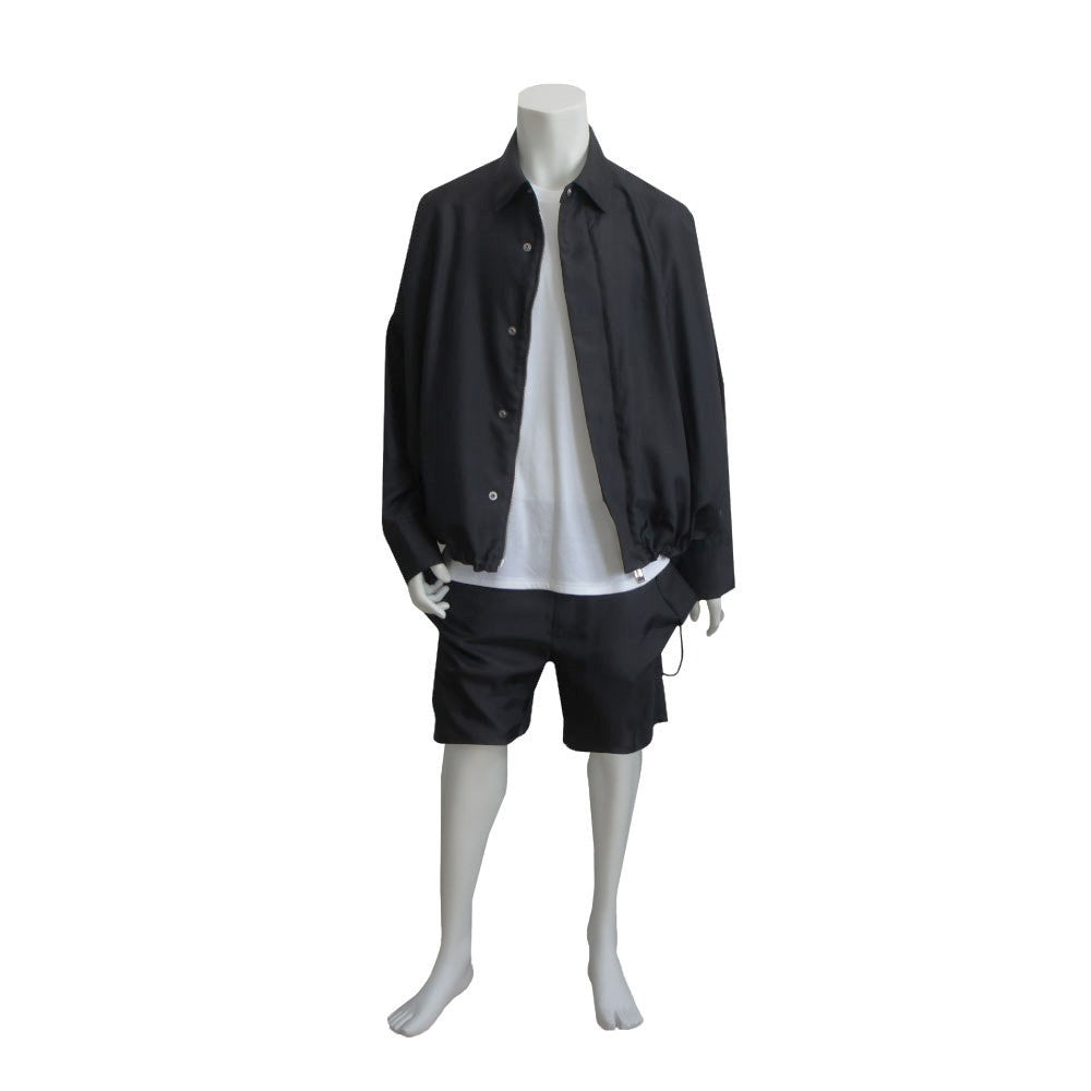 25SS BALLOON GATHER BLOUSON (WHITE)