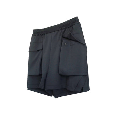 25SS BIG POCKET HARF PANTS  BLACK