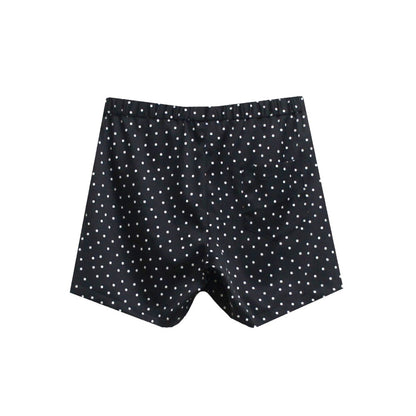 25SS DOTS SHORT PANTS  BLACK