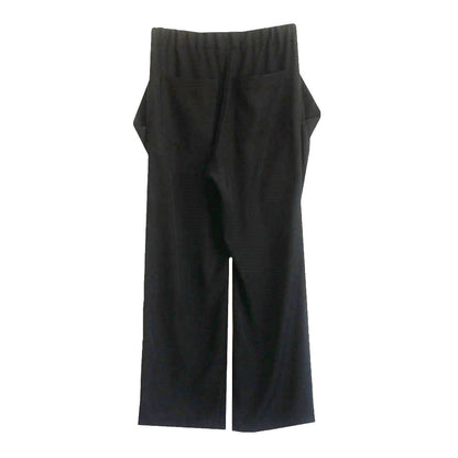 25SS WIDE DROP POCKET PANTS  BLACK