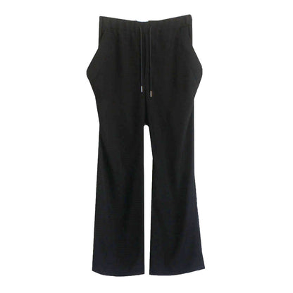 25SS WIDE DROP POCKET PANTS  BLACK