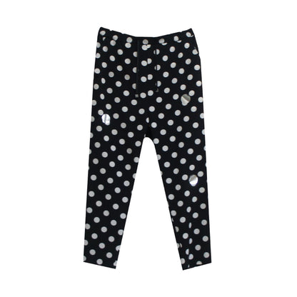 25SS  DOTS CODE EASY PANTS  BLACK