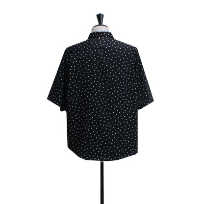 25SS DOTS BIG POCKET SHIRTS BLACK