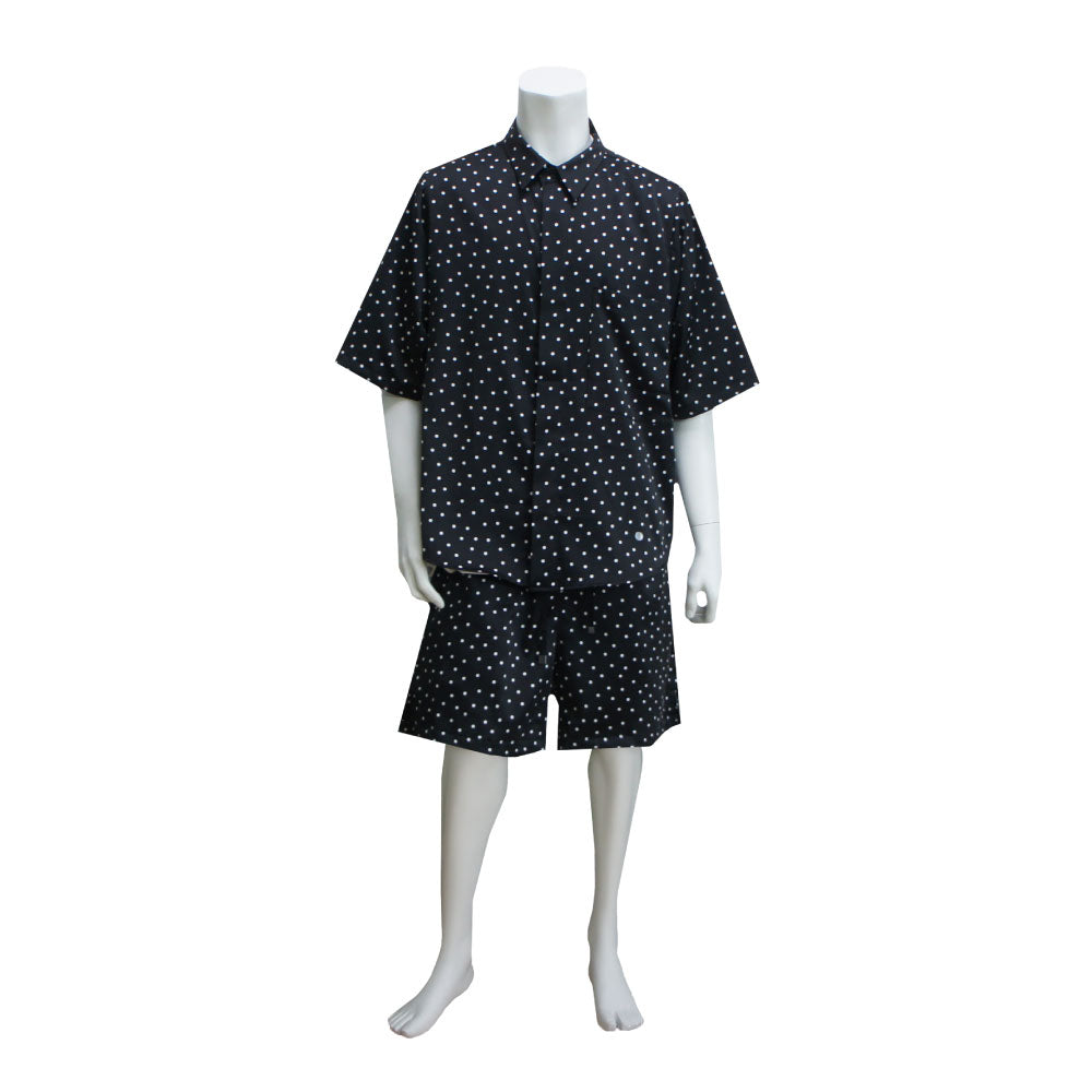 25SS DOTS BIG POCKET SHIRTS (BLACK)