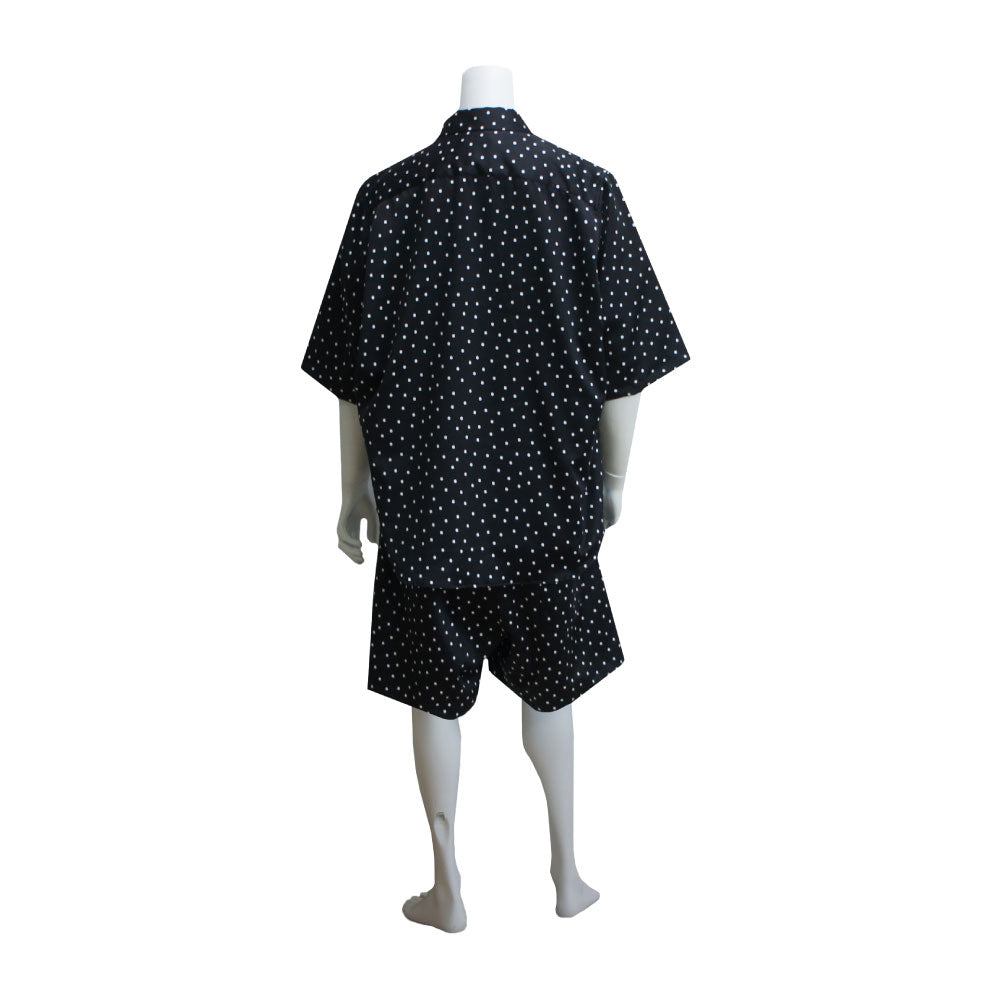 25SS DOTS BIG POCKET SHIRTS (BLACK)