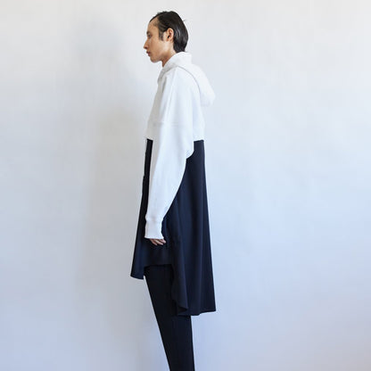 21AW SHORT HOODIE (white)