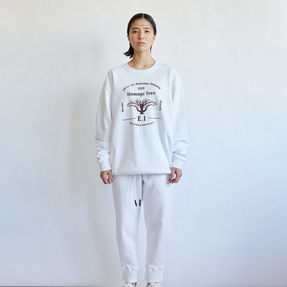 21AW HOMAGE SWEAT (white)
